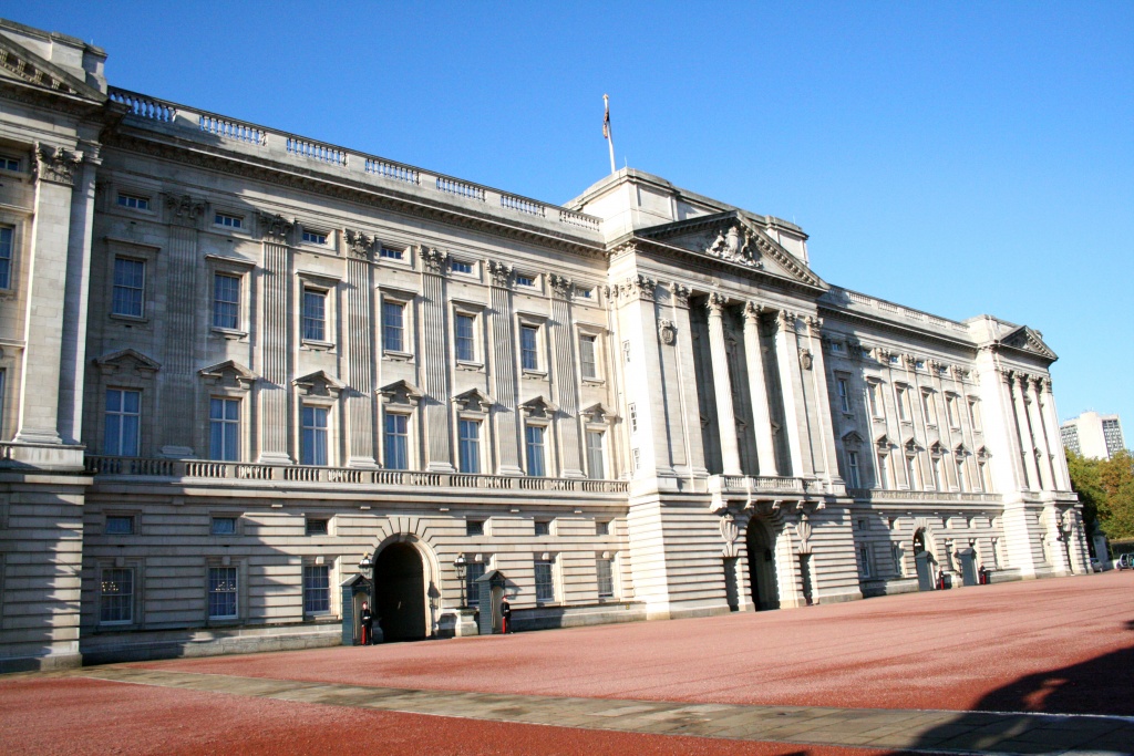 Façade principale de Buckingham Palace