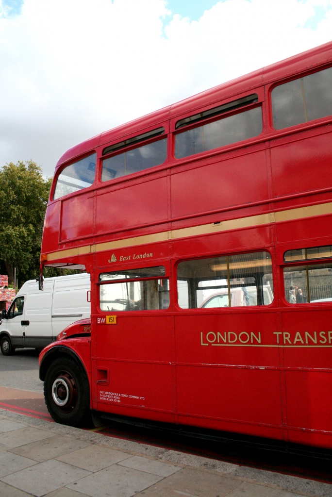 Bus londonien a deux étages