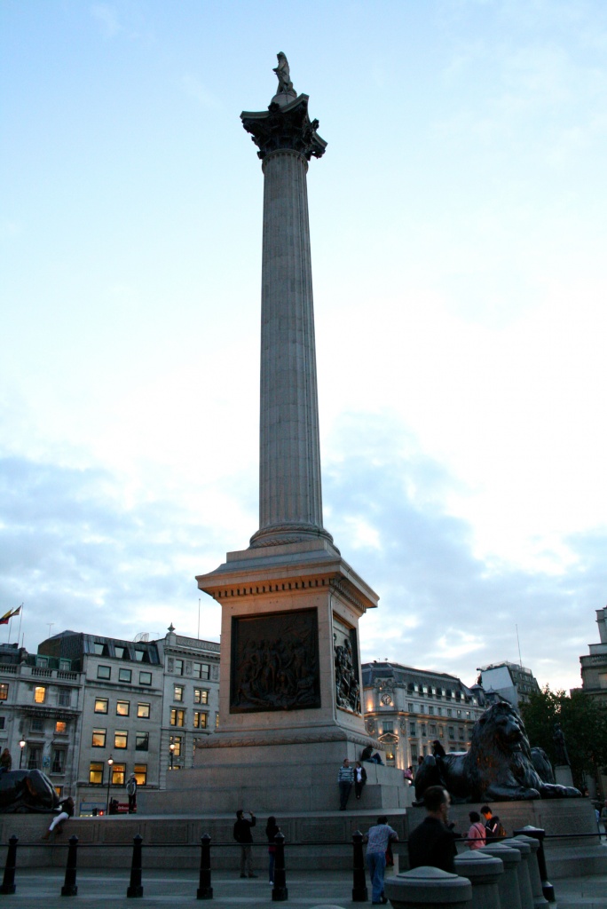 Colonne à Trafalgar square