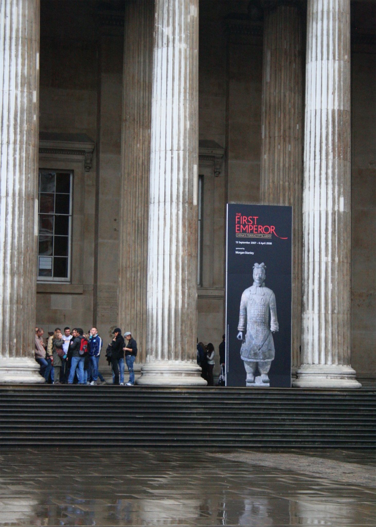 Détails des colonnes du British Museum
