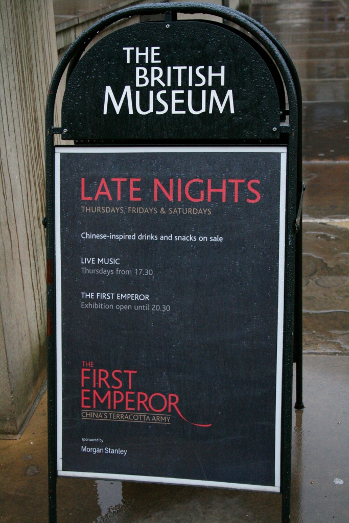 Les horaires du British Museum