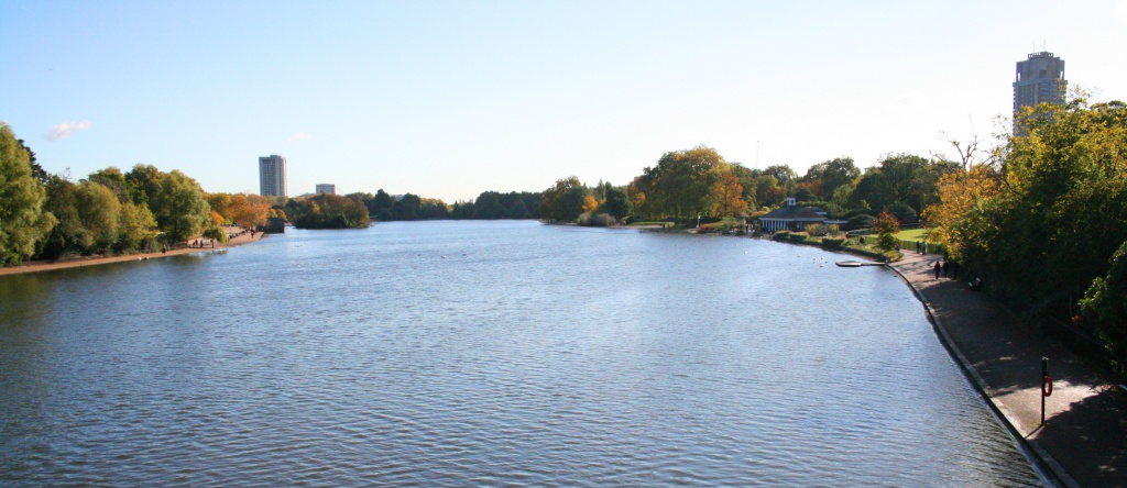 Lac Serpentine à Hyde Park