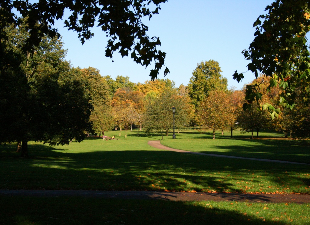 Pelouses anglaises à Hyde Park